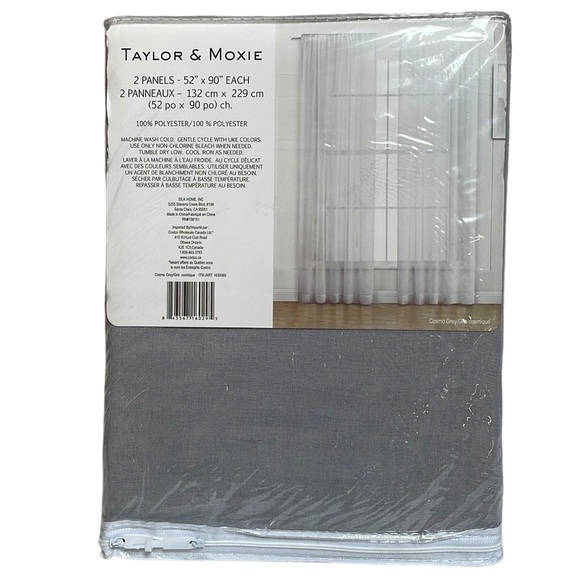 Taylor & Moxie - 2 Panels Curtains - Picture 2 of 4